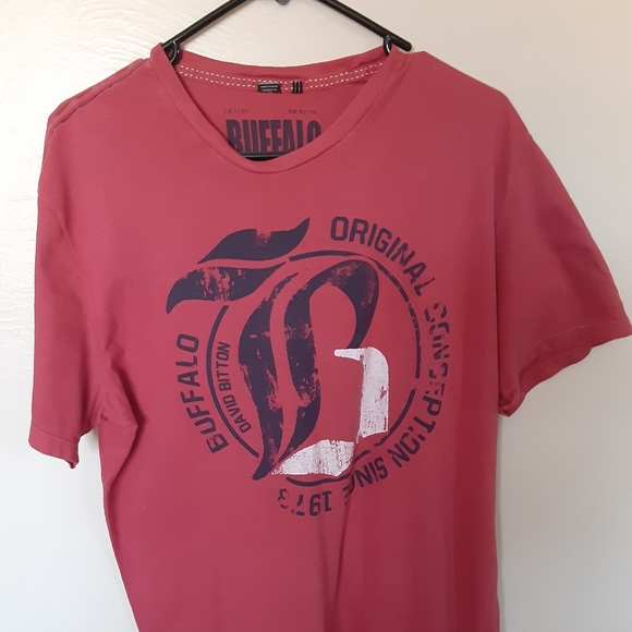 Buffalo David Bitton Logoed Tshirt - Picture 1 of 4